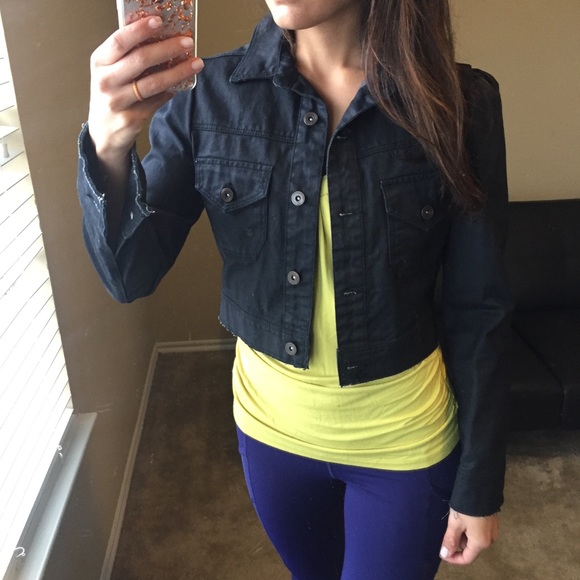 charlotte russe jean jacket